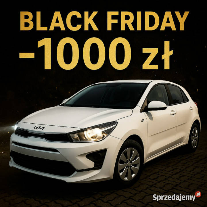 Kia Rio 22rTylko Salon Polska 1Właściciel 78100km Białystok