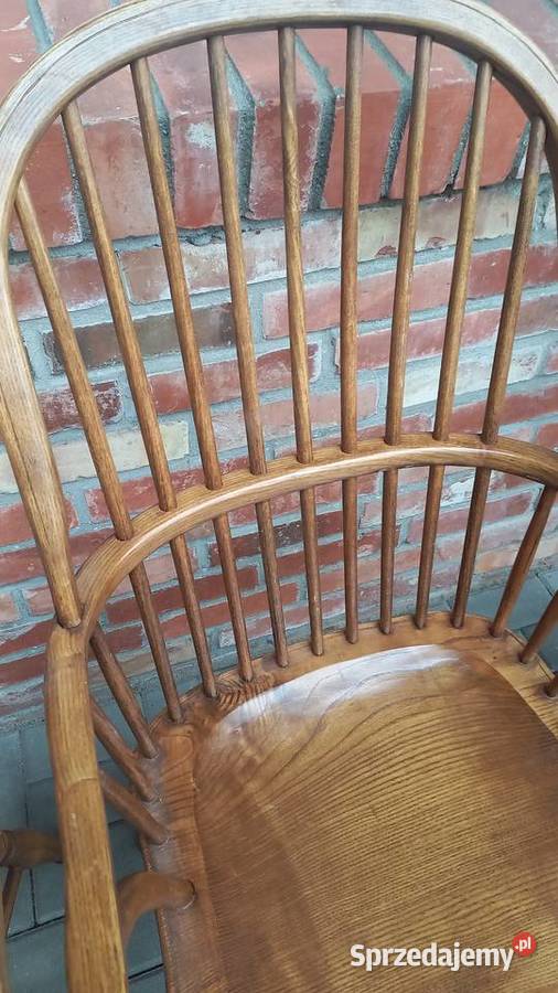 Fotele drewniane 3 sztuki rustykalne 641 Gawroniec