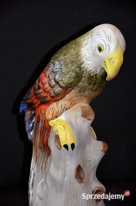 Porcelana Nofi Rumunia papuga do kolekcji 275 Środa Wielkopolska