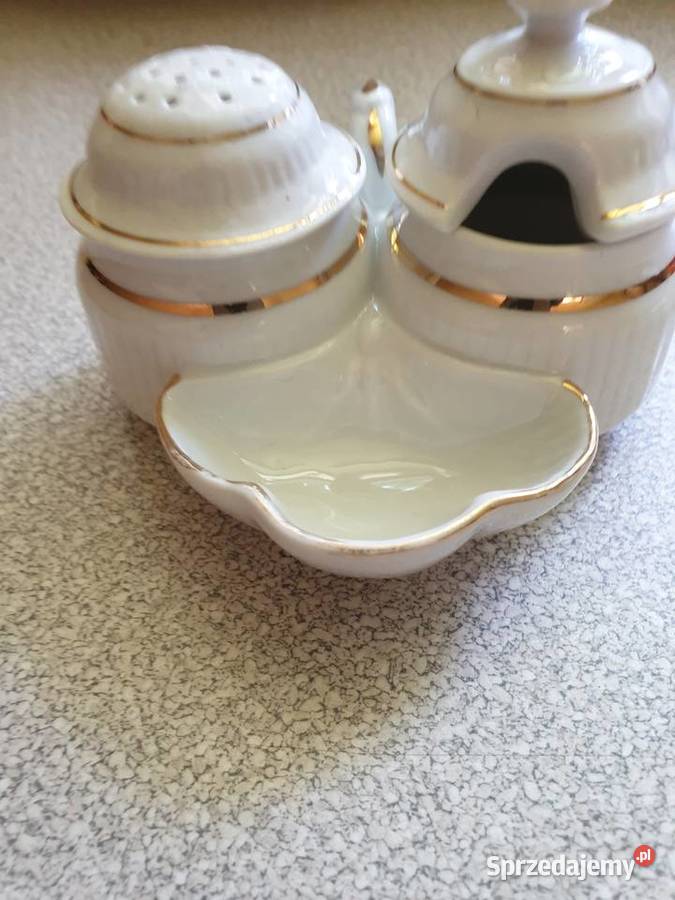 solniczka pieprzniczka porcelanowa Konstancin-Jeziorna sprzedam