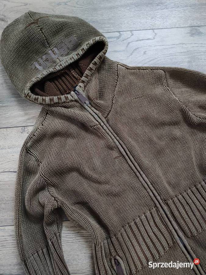 Sweter bluza Bench Vintage Zip Zamek 38 40