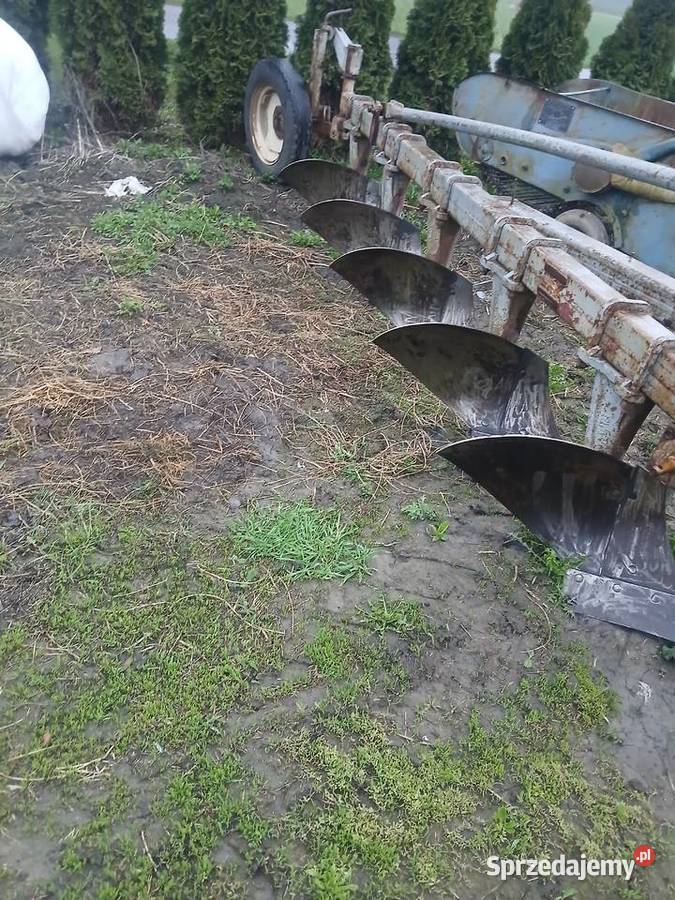 Pług 5 skibowy mocny Pługi Maszyny rolnicze lubelskie Drohiczany