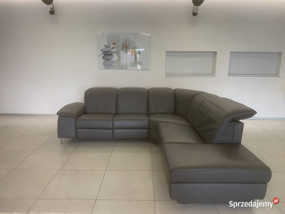 HIMOLLA NIEMIECKI NAROŻNIK SKÓRA NATURALNA Kalety