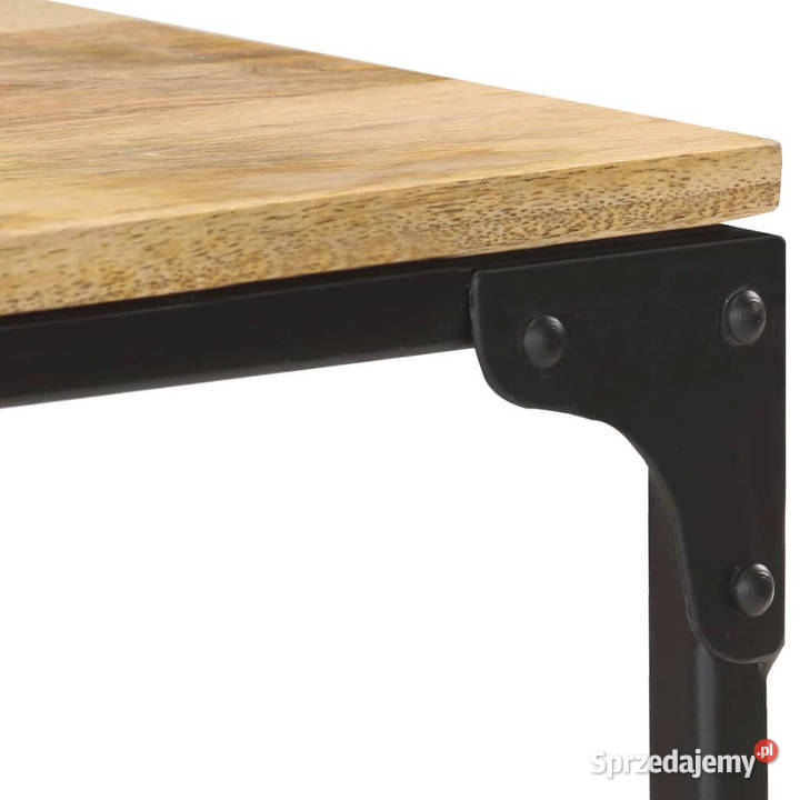 Stolik konsolowy 110 x 30 x 75 lite drewno mango Warszawa