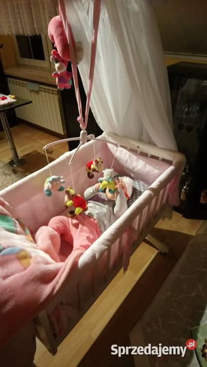 Kołyska Bellamy Maja Baldachim Materac