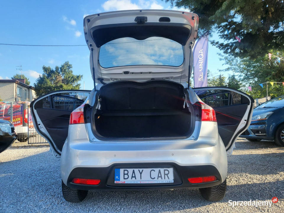 Kia Rio 12 85 I Właściciel 100 Bezwypadek 100 srebrny Pabianice sprzedam
