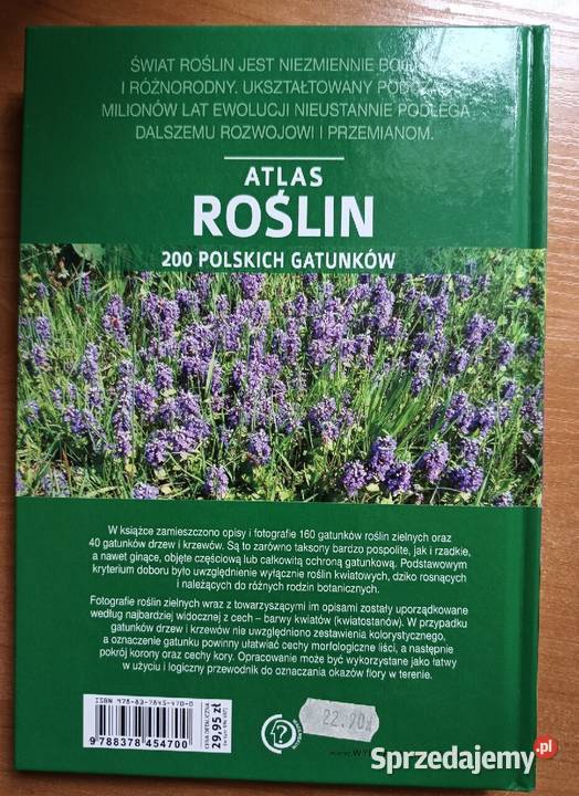 Atlas roślin 200 polskich gatunków Osięciny sprzedam