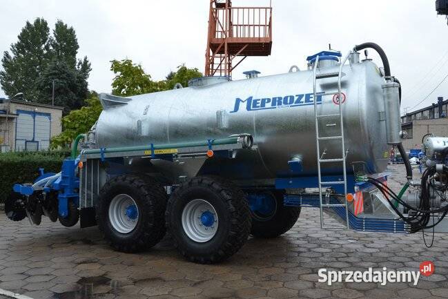 Wóz asenizacyjny dwuosiowy beczkowóz Meprozet