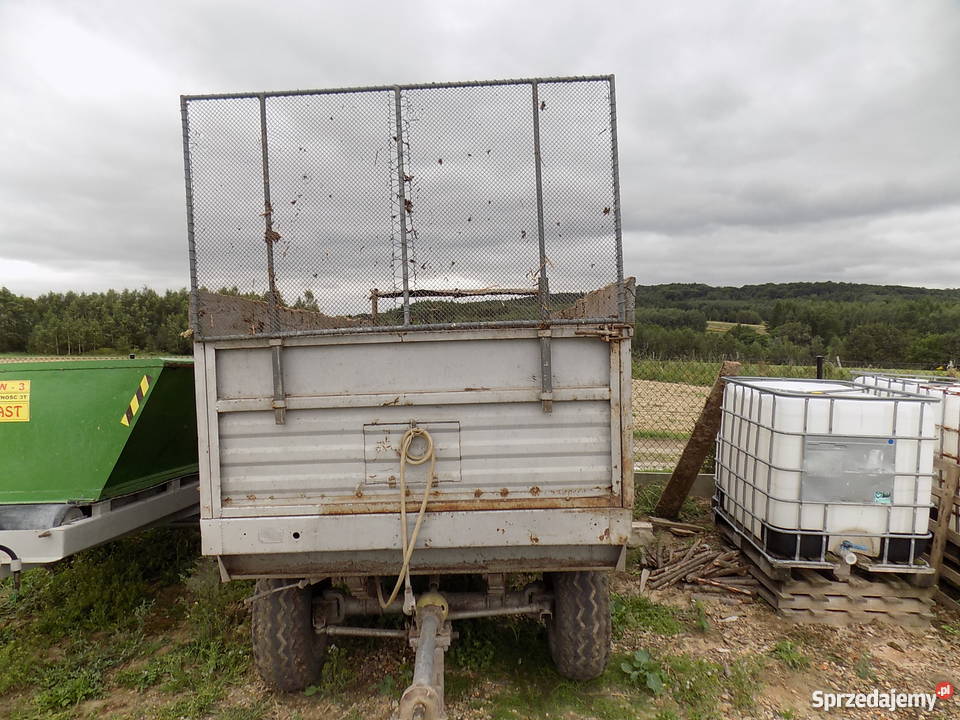 Rozrzutnik obornika dwuosiowy 5 ton