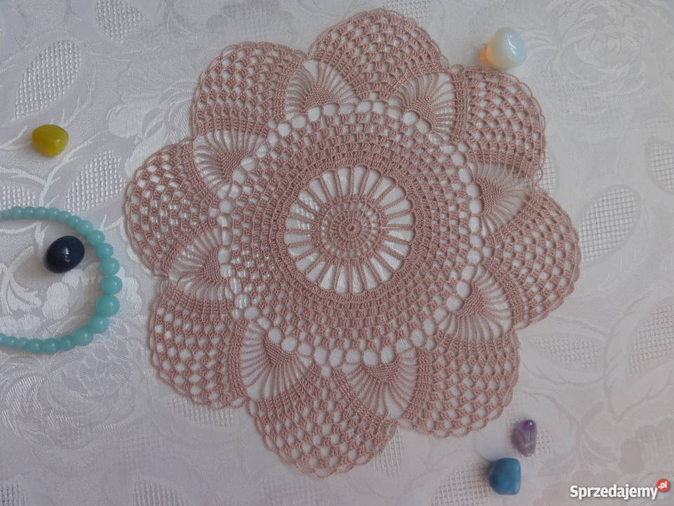 Kolorowe serwetki na szydełku Lublin