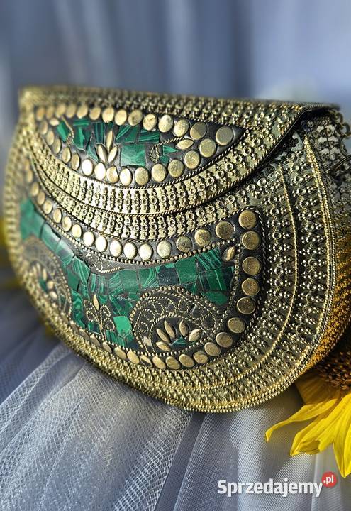 Torebka orientalna boho bohemian kopertówka Torby i torebki Szczecin