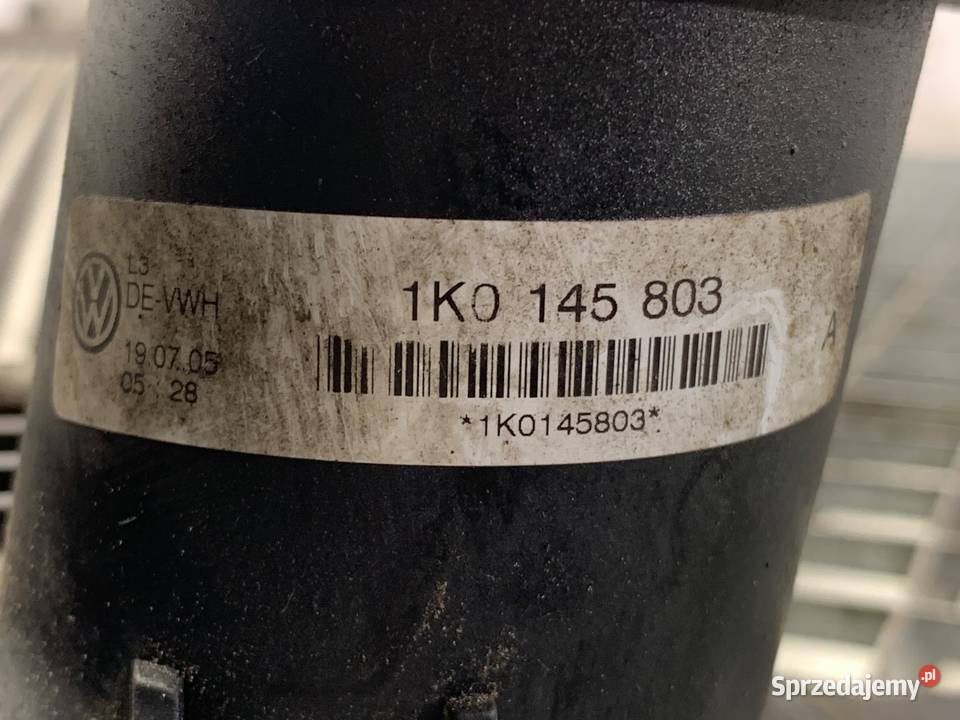 INTERCOOLER VW TOURAN 1K0145803 19 105 0310 osobowe sprzedam
