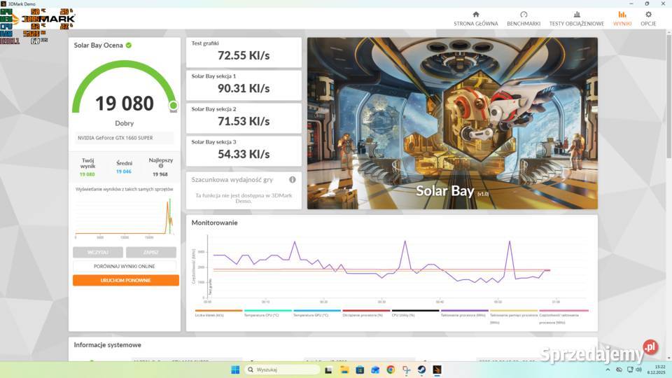 Komputer do gier 1080p i7 GTX 1660 SUPER 16GB Ostrów Wielkopolski