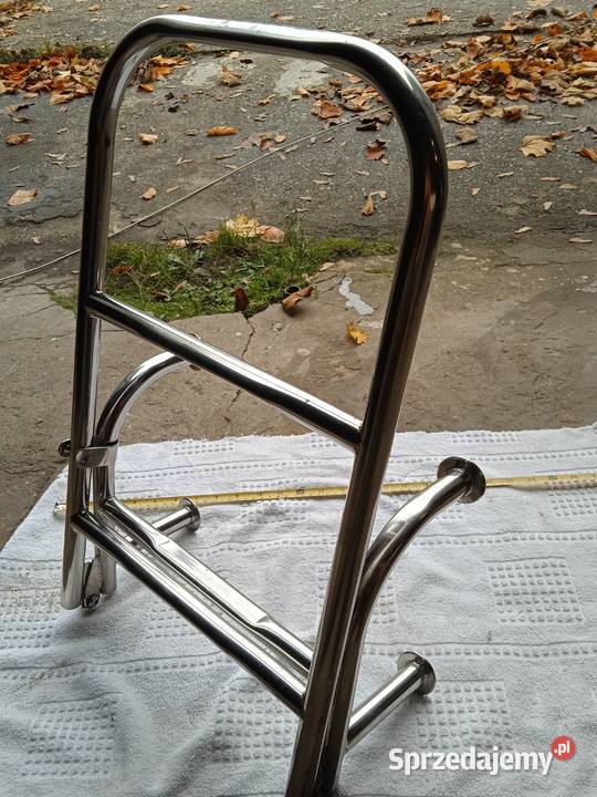 Drabinka 4stopniowa składana stal kwasoodporna lubuskie