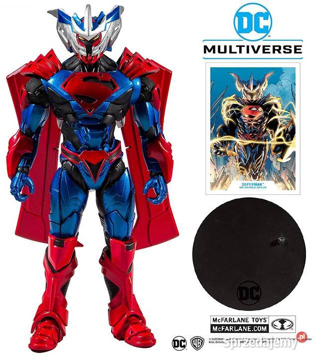 Duża Figurka SUPERMAN UNCHAINED DC Multiverse 18 Mogilany