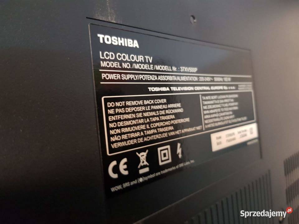 TELEWIZOR TOSHIBA Wrocław