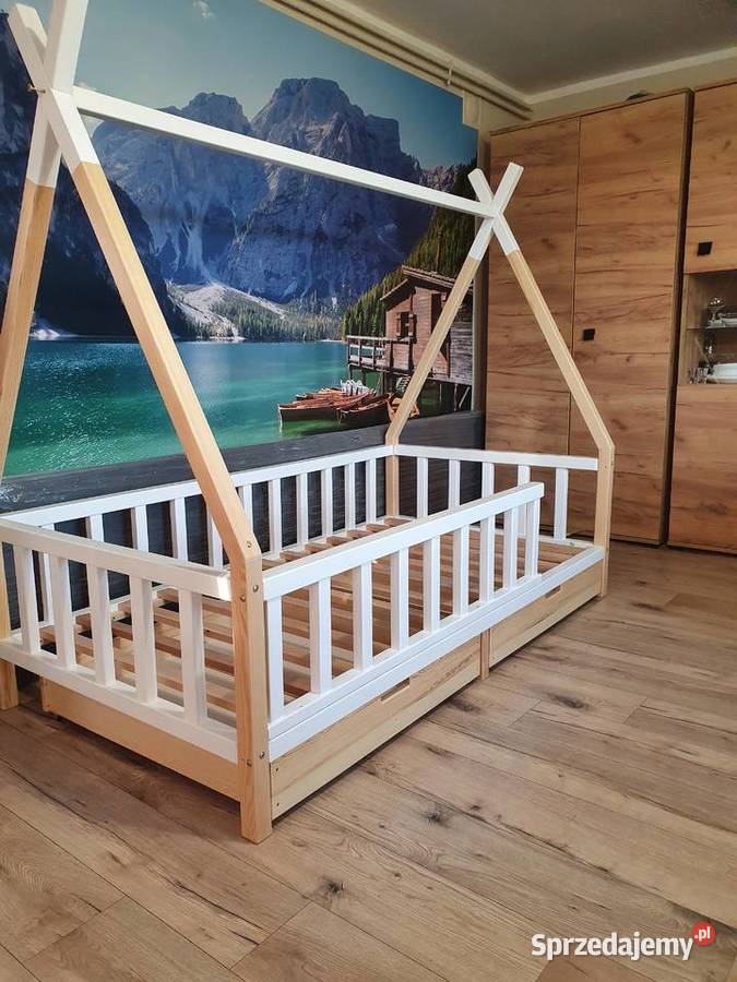 Łóżko klasyczne domek tipi Katowice