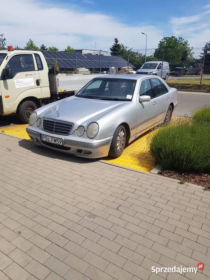 Mercedes W210 e320CDI srebrny Konin