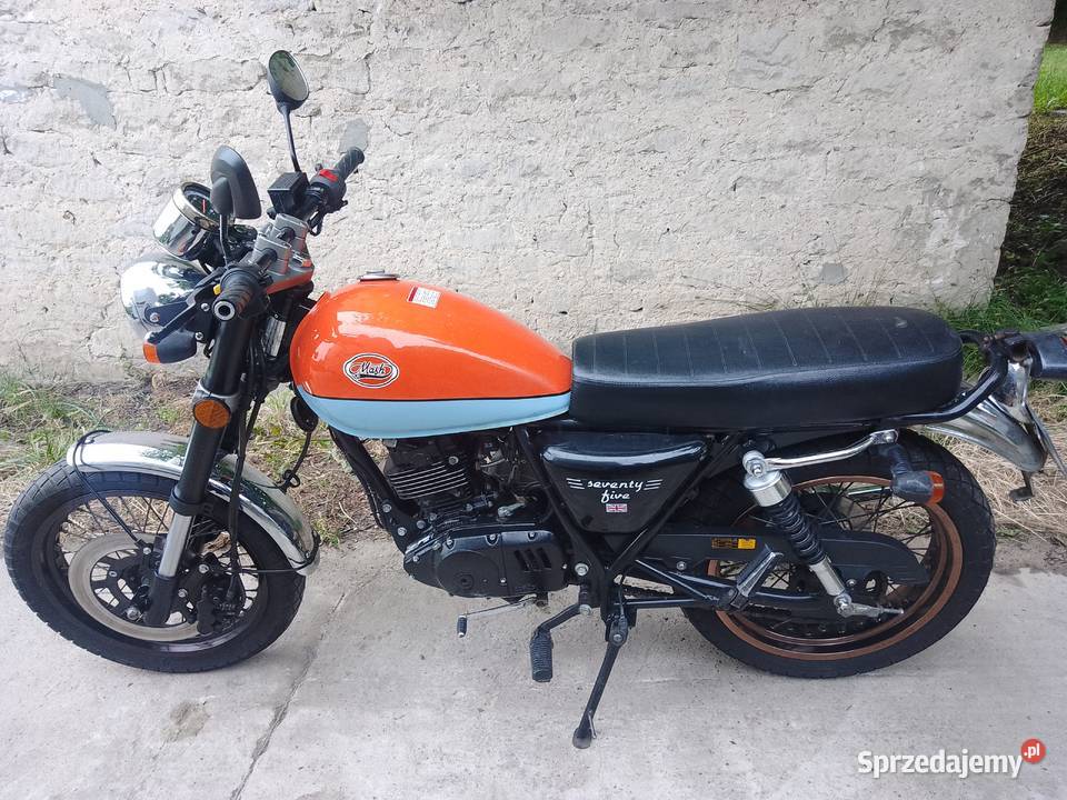 Prawy boczek Mash 125 Seventy Five 17r wtrysk Sandomierz