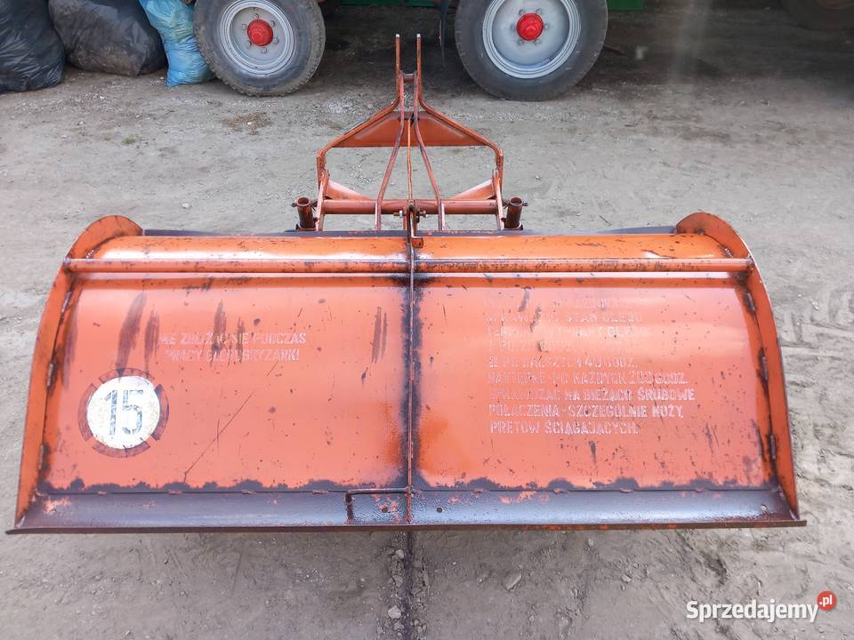 Glebogryzarka 16m Unia Grudziądz stan idealny nieuszkodzony Rzgów