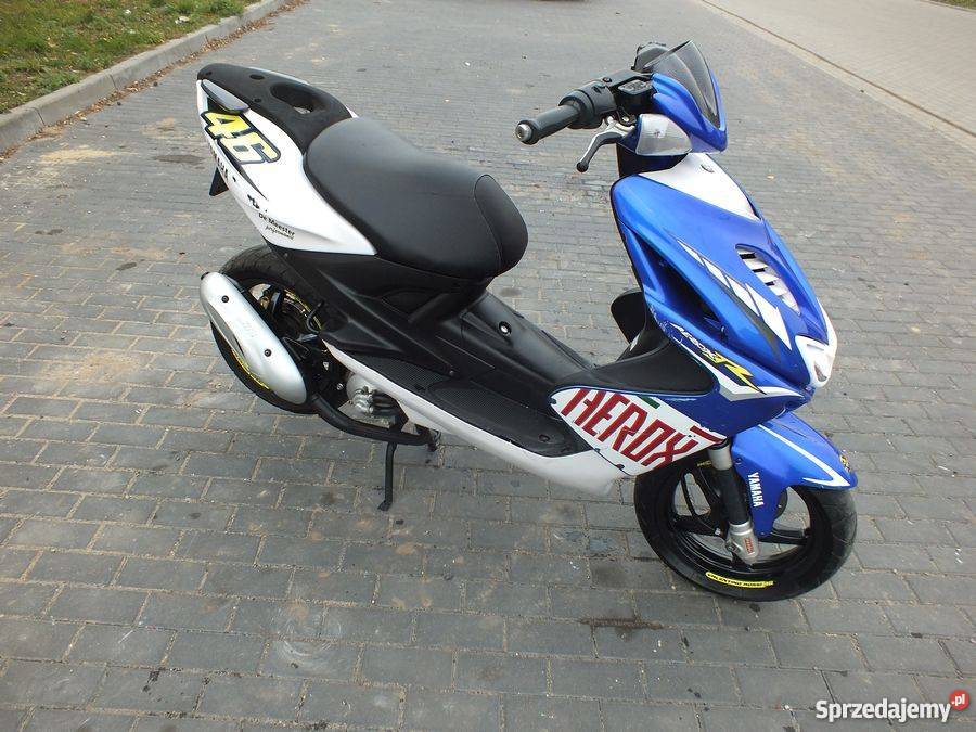 Skuter Yamaha Aerox 2007 tuning limitowany Yamaha Tuchola