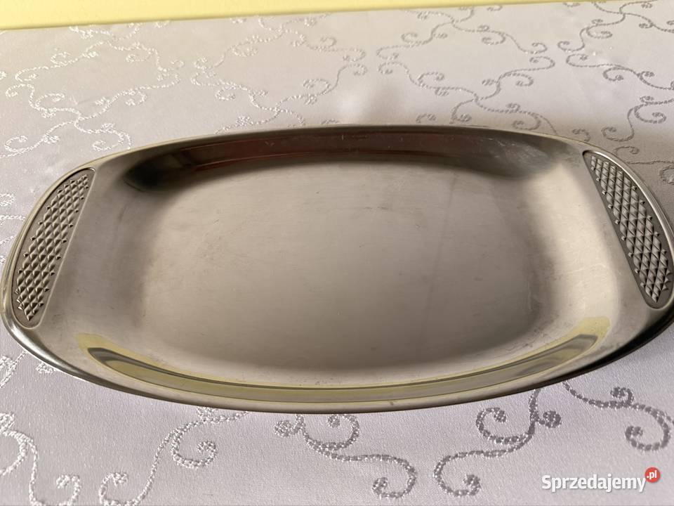 Taca do serwowania metalowa chromowana 37 Czerwionka-Leszczyny