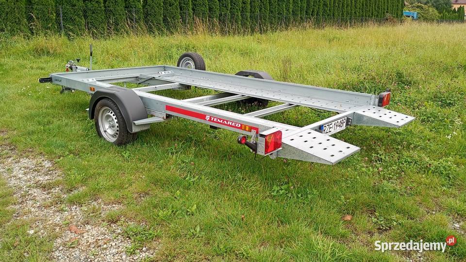 Laweta Temared Carflat 3518 U jednoosiowa o DMC podkarpackie Rudna Wielka