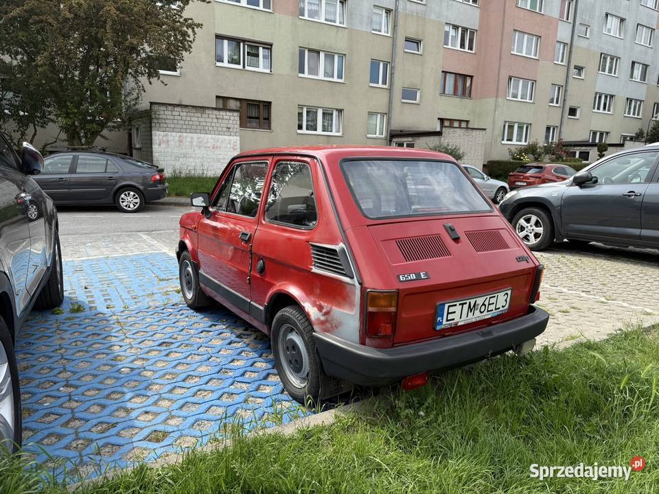 SPRZEDAM FIAT 126p EL 1991 PRZEGLAD CZERWIEC Tomaszów Mazowiecki sprzedam