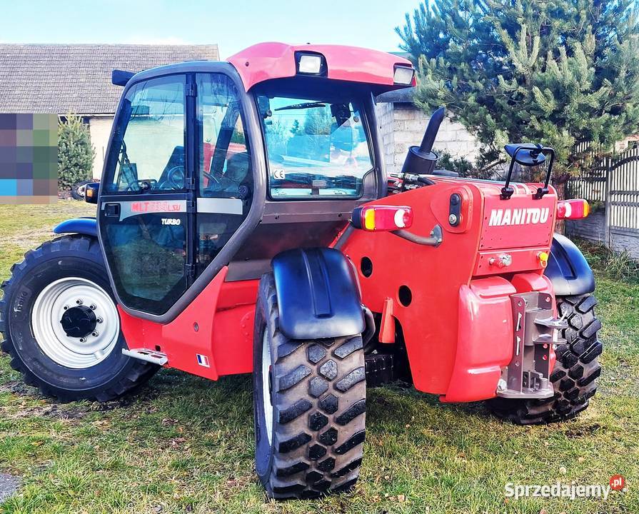 Manitou 634120 koni klimatyzacja nowe opony Wręczyca Wielka