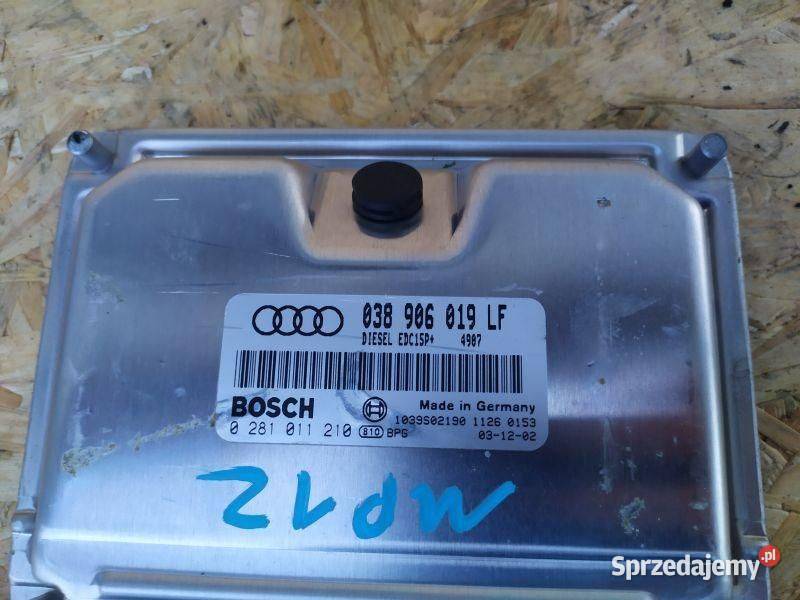 STEROWNIK SILNIKA KOMPUTER AUDI A4B6 19 TDI Gliwice