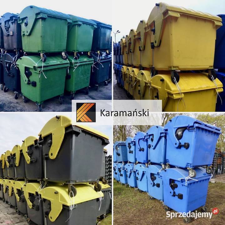 używane pojemniki na odpady 120 L 140 L 240 L mazowieckie Płock