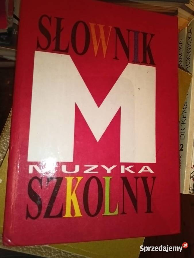 Słownik szkolny muzyka podręczniki szkolne Warszawa sprzedam