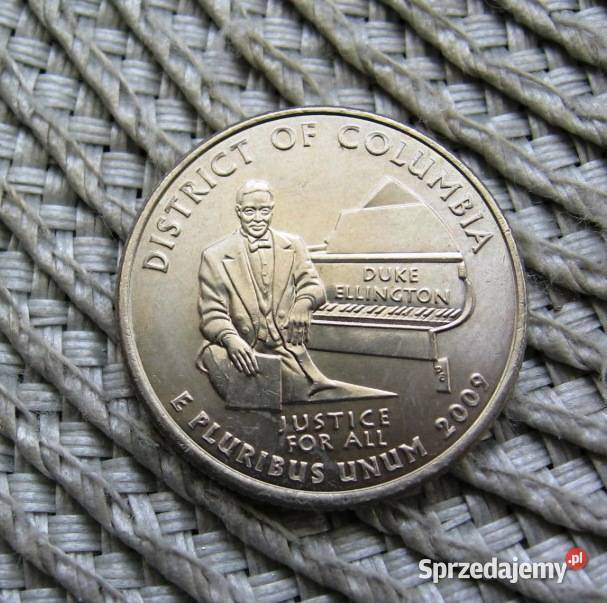 USA 14 Dolara 2009r Dristrict Of Columbia Ładna wielkopolskie