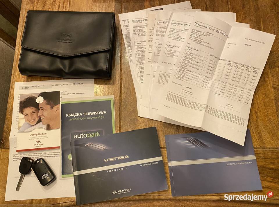 KIA VENGA Salon Polska 14 CRDI Serwis Rok produkcji 2010 mazowieckie Wieliszew