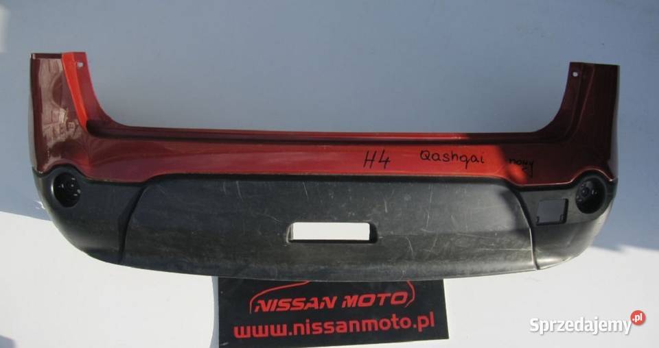 ZDERZAK TYLNY NISSAN QASHQAI J10 0913 2 zderzaki wielkopolskie Nowy Tomyśl