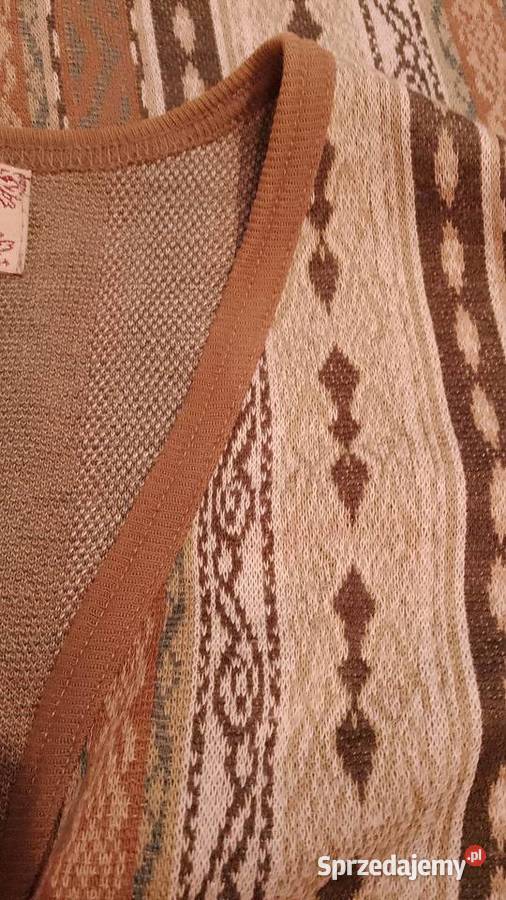 Kamizelka damska vintage włoskiej marki Prizzi Inny wzór Swetry i golfy