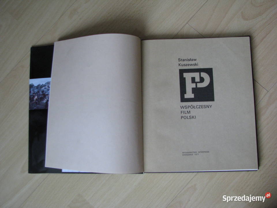 Współczesny film polski Stanisław Kuszewski twarda z obwolutą Brzegi