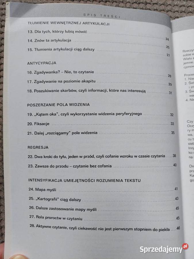 Błyskawiczny kurs szybkiego czytania Jadwiga Książki i Podręczniki Kraków sprzedam