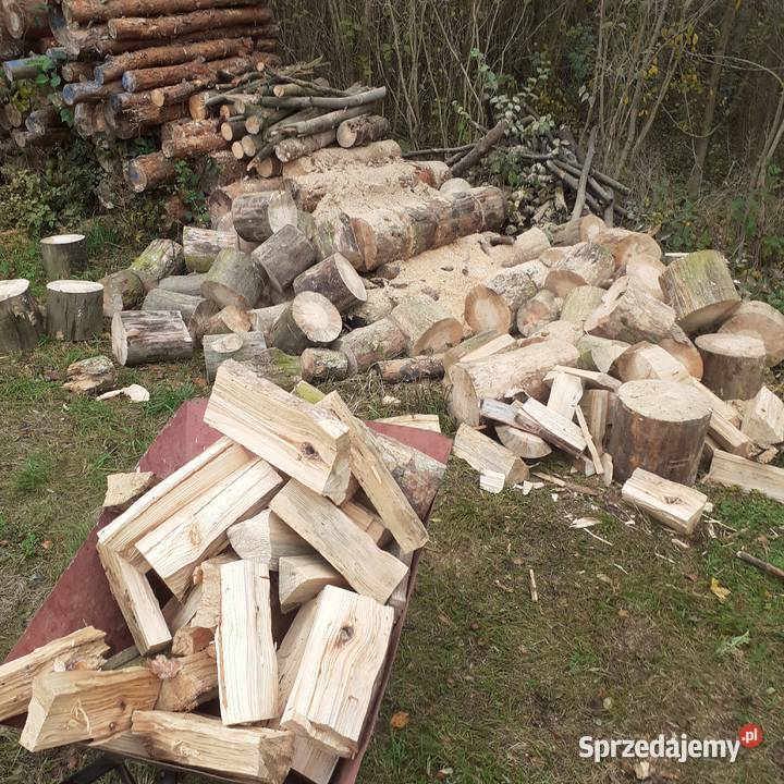 Drewno Sosna czeremcha akacja