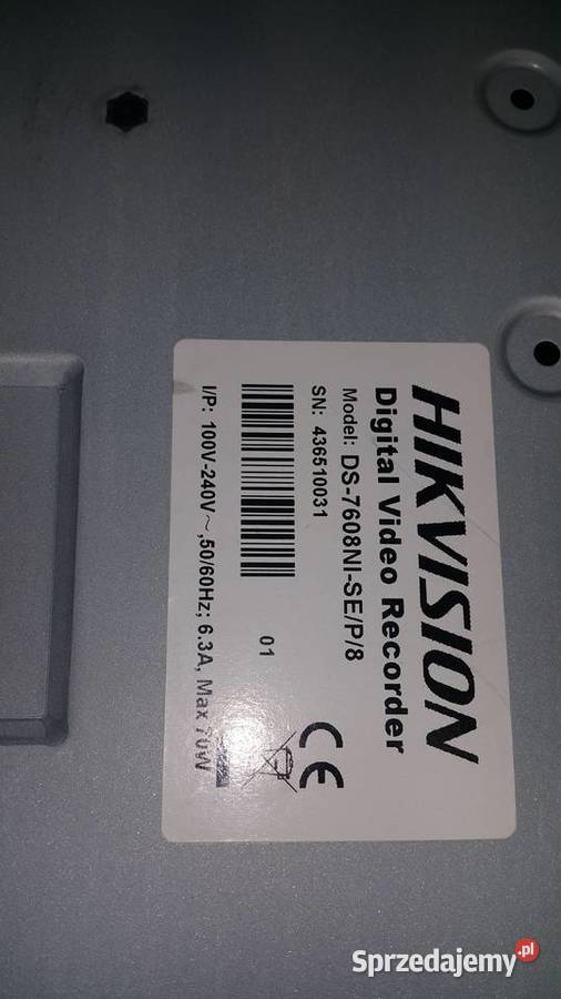 HIKVISION DS7608nisep8 Warszawa