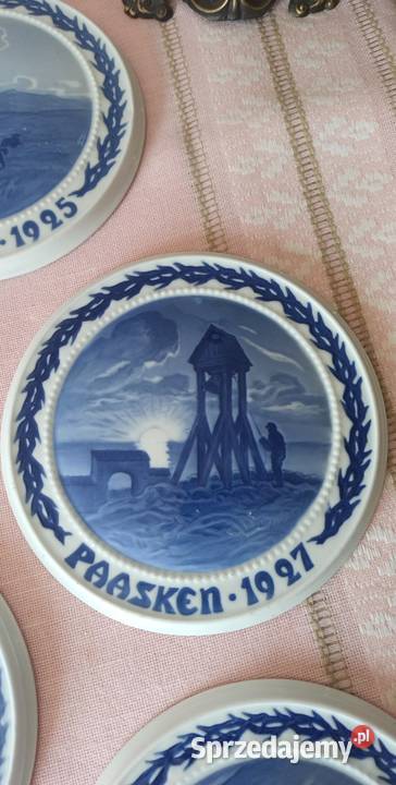 OraczTalerz wielkanocny Bing Grndahl 1923 Gdańsk