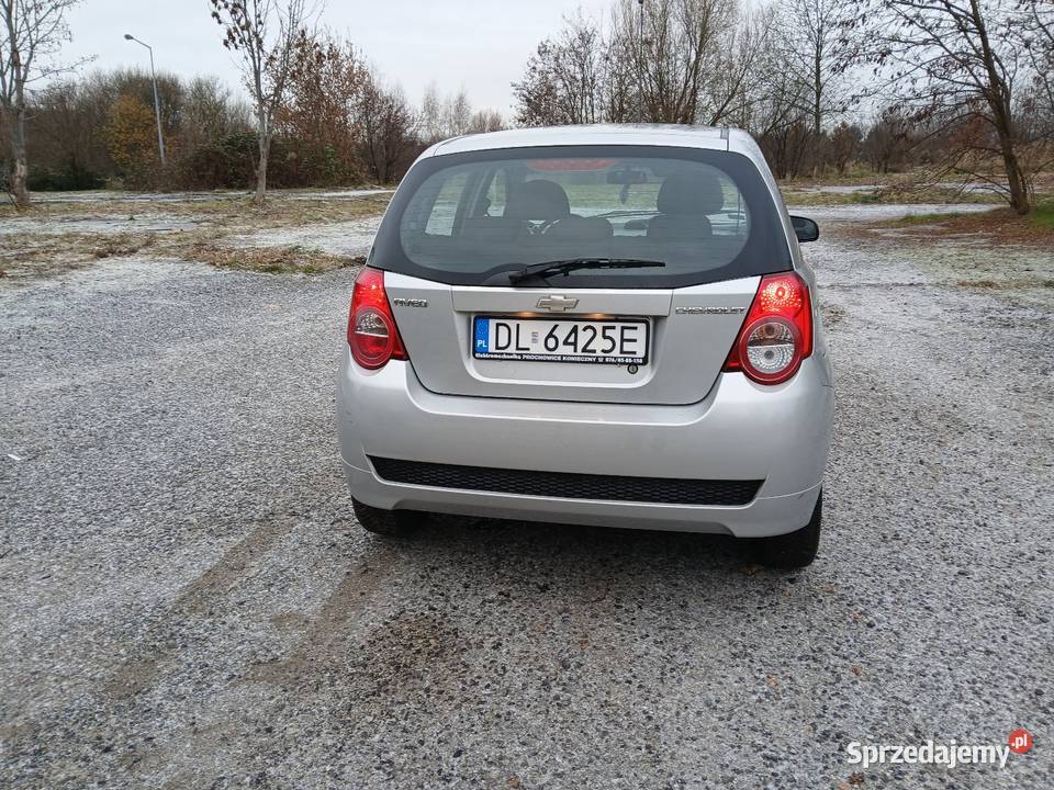 Chevrolet Aveo 12 85 2010 benzyna klimatyzacja 85KM Prochowice