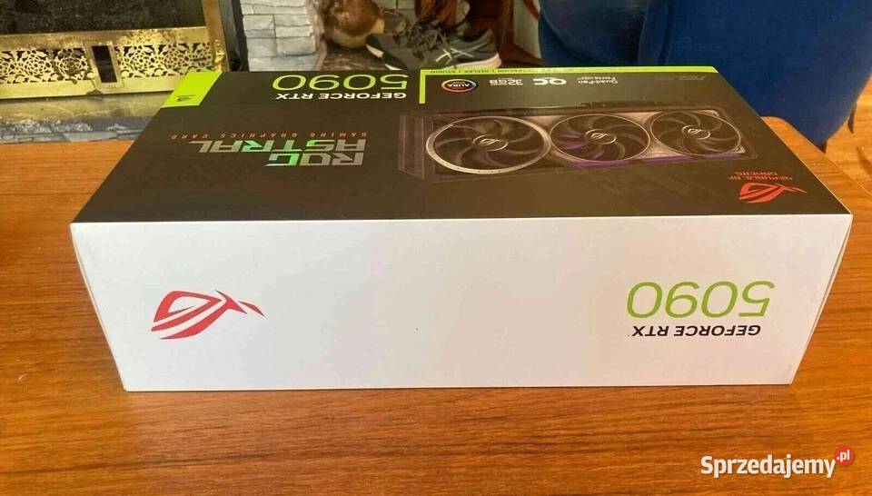 Sprzedam ASUS GeForce RTX 5090 32 GB GDDR7 kartę Dobków