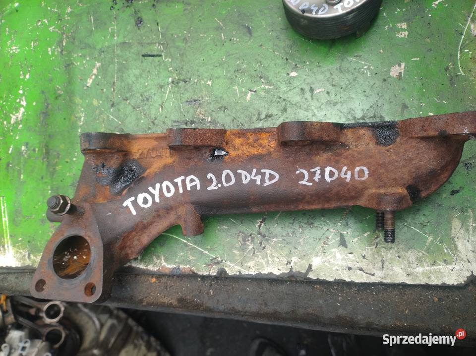 TOYOTA COROLLA AVENSIS 20 D4D kolektor wydechowy osobowe Kielce sprzedam