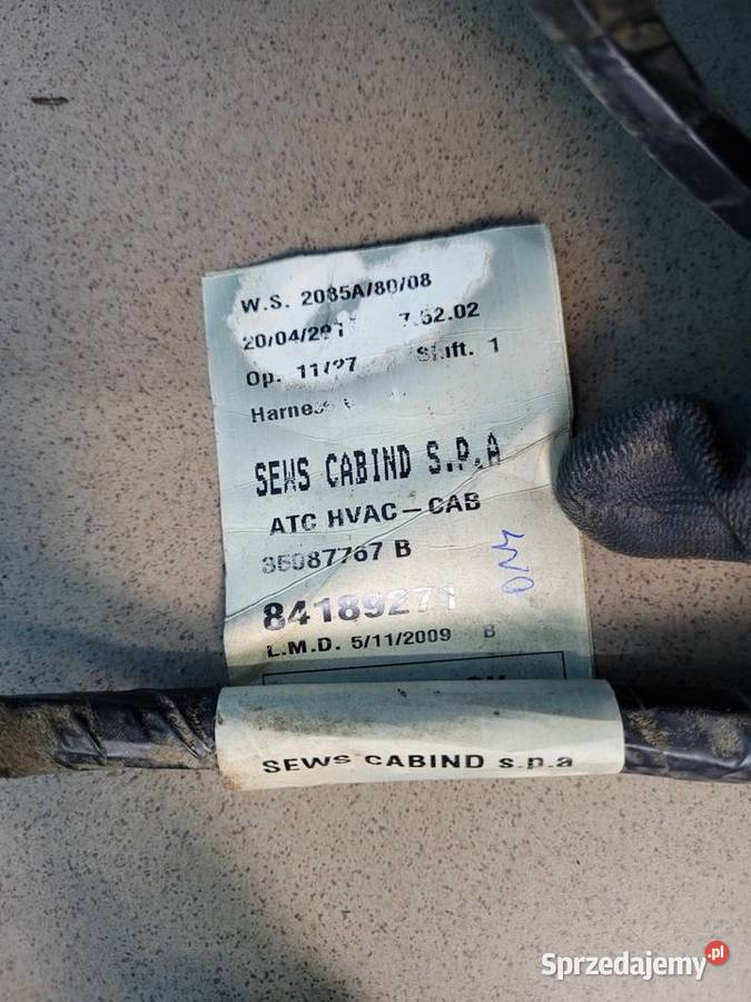 CASE IH PUMA 145 12r INSTALACJA WIĄZKA KABINY Elektryka i zapłon sprzedam