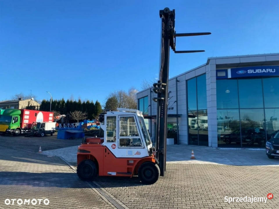 wózek wysokiego składowania Kalmar Dantruck diesel Łaziska Górne