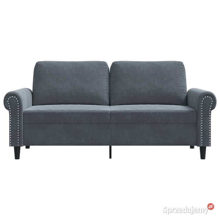Sofa 2osobowa ciemnoszary 140 tapicerowana Warszawa