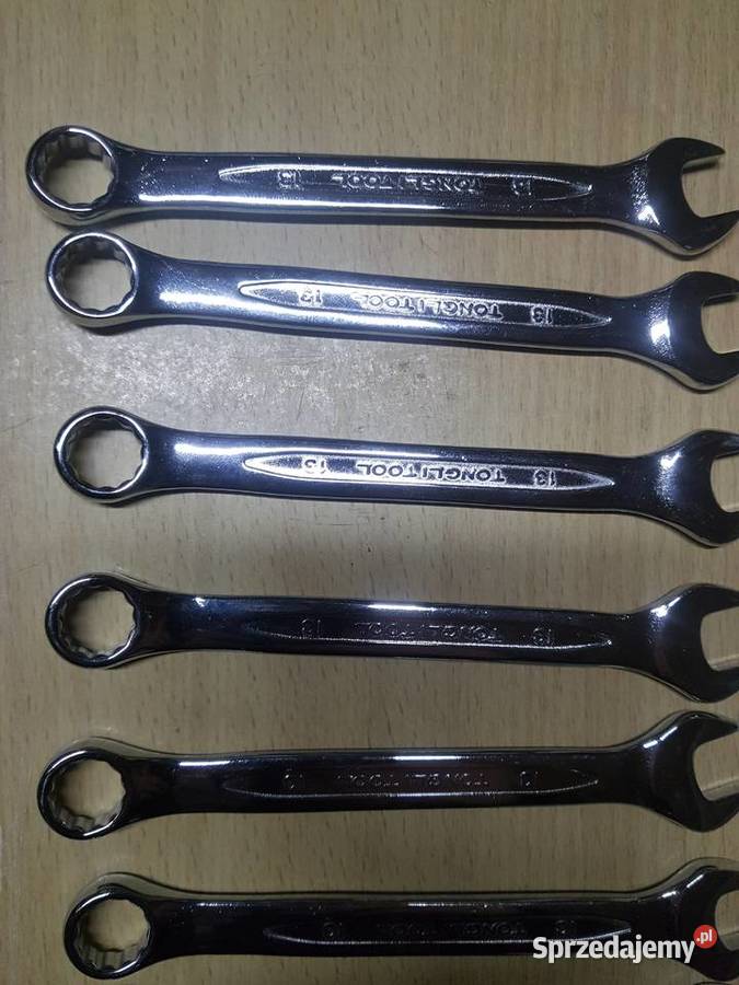 Klucz płasko oczkowy 13mm stal chromowowanadowa Głogowa