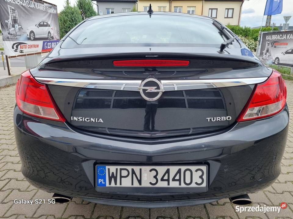 Opel Insignia I 16 TURBO 180 jasne skóry światła do jazdy dziennej Insignia