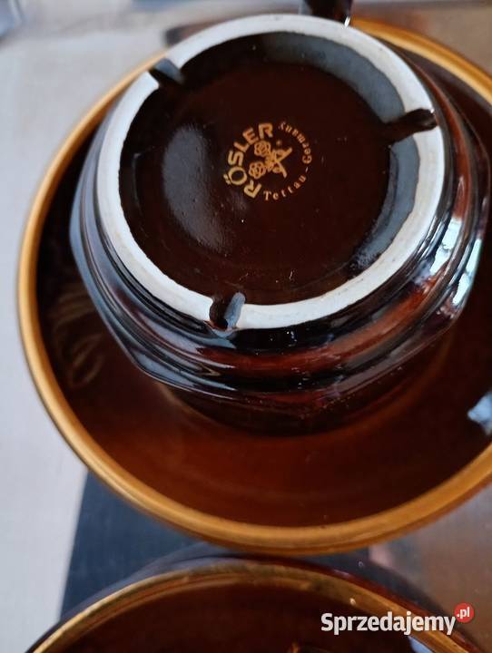 Rsler Bavaria 2e filiżanki ze spodkami CAPPUCINO Toruń